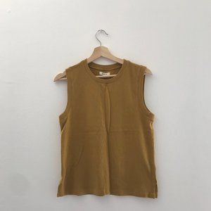Madewell Muscle Tee in gold